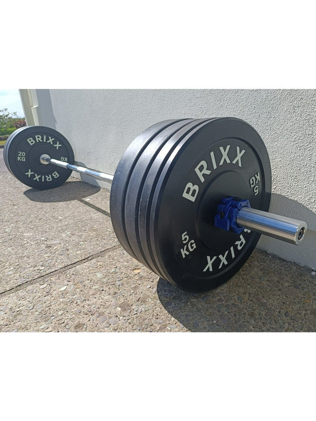 BRIXX Squat Stand, Bench, Bumper Plates & Barbell Pakket