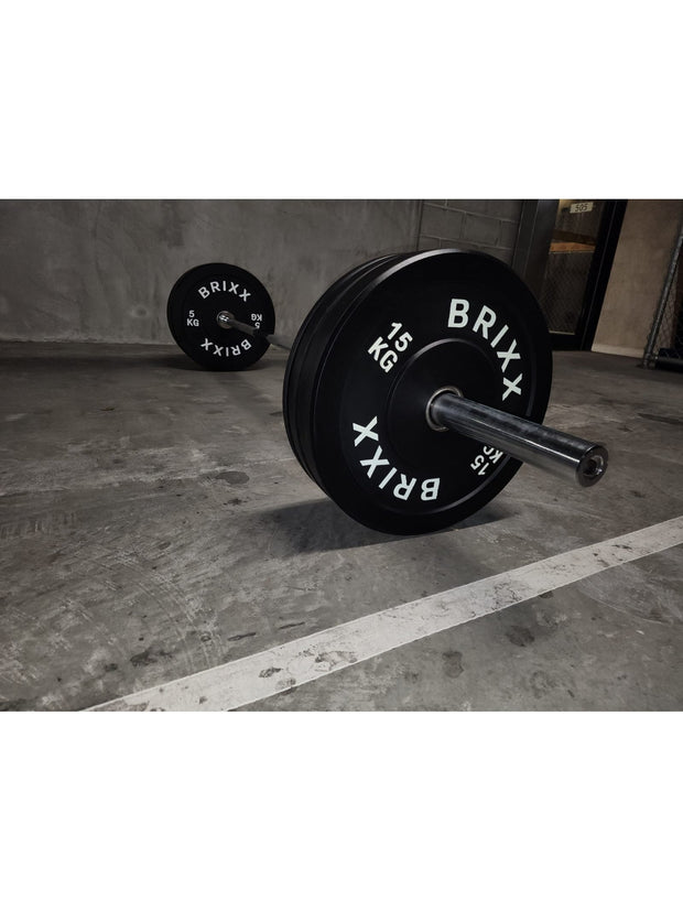 BRIXX Squat Stand, Bench, Bumper Plates & Barbell Pakket