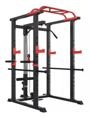 BRIXX 360 Multi-Gym Squat Rack, Bench, Bumper Plates & Barbell Pakket