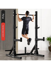 BRIXX Elite Squat Rack, Bench, Bumper Plates & Barbell Pakket