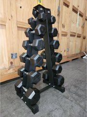 BRIXX 2.5kg - 15kg Dumbbell & Rack Set | 6 Paren - 105kg Pakket