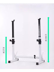 BRIXX Squat Stand, Bench, Bumper Plates & Barbell Pakket