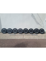 BRIXX Classic Olympische Bumper Plates - 150kg Pakket (Barbell + Bumper Plates)